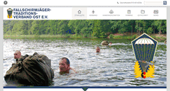 Desktop Screenshot of fallschirmjaeger-nva.de