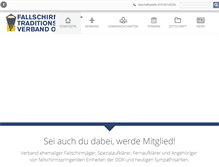 Tablet Screenshot of fallschirmjaeger-nva.de